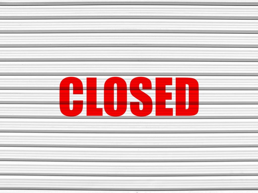 閉店